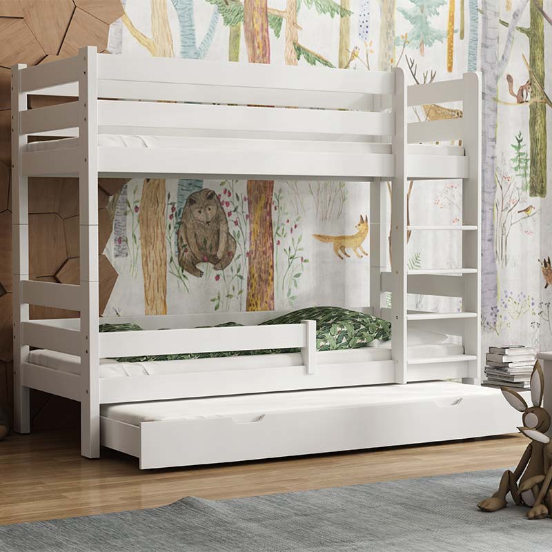 Lit Superposé Gaga couleur Blanc