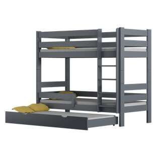 Lit Superposé Gaga Couleur Gris