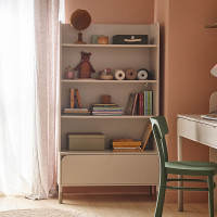 Bibliothèque HARMONY pour adolescent couleur Cachemire/Truffe Bibliothèque HARMONY pour adolescent couleur Cachemire/Truffe