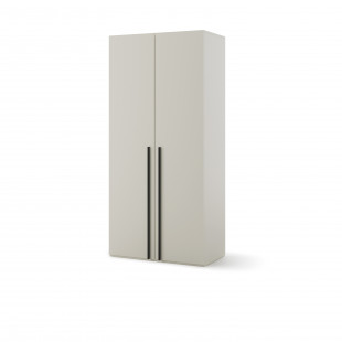 Armoire 2 portes WOOW champagne pour chambre ado