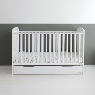 Tiroir avec couvercle pour lit bébé 140x70