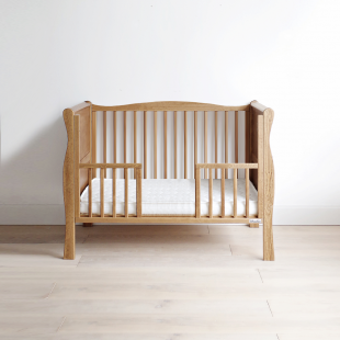 Barriere ouverte pour lit bébé Noble Cot vintage 60x120cm