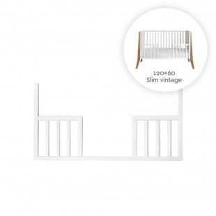 Barriere ouverte pour lit bébé SMOOTH 120 x 60 cm