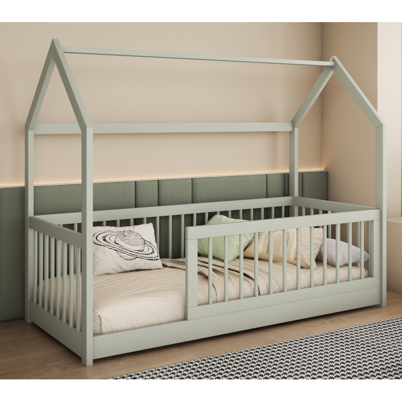 Lit Cabane Greta en olivine