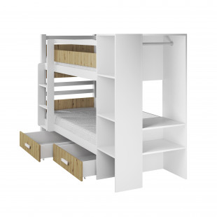 Apollo - Lit superposé bicolore