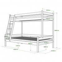 FANNY dimensions 90/120x190 cm