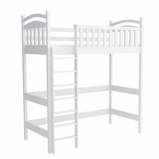 Lit mezzanine ANITA blanc