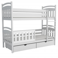 Lit superposé ADAM blanc