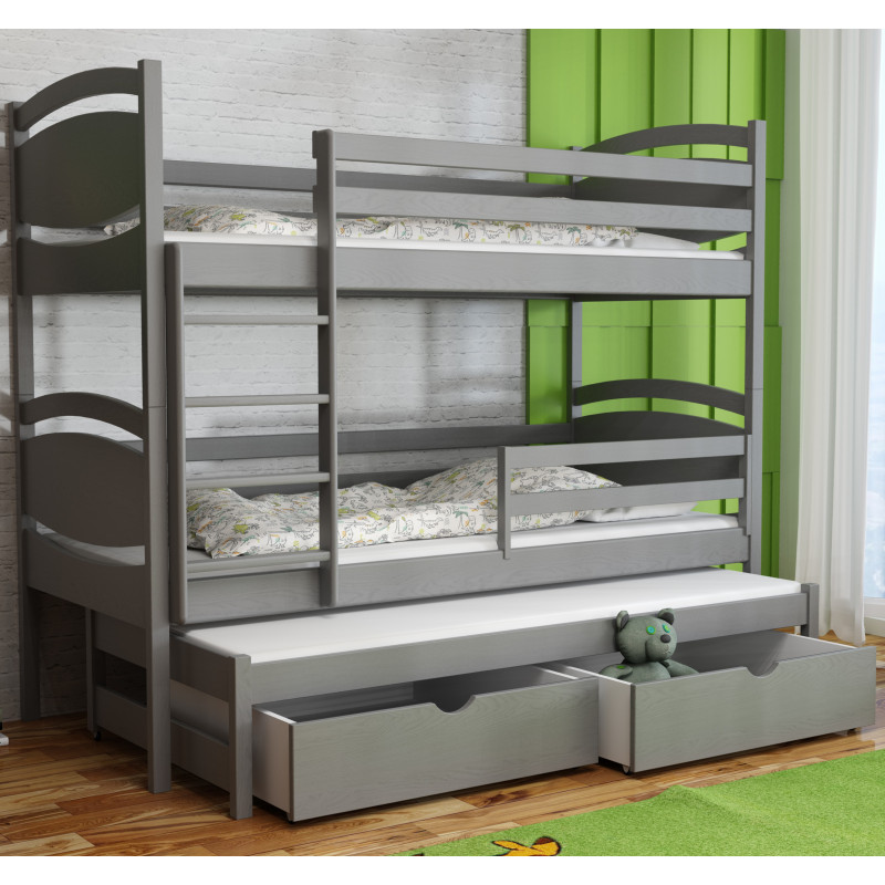 EMMA Lit superposé trois couchages