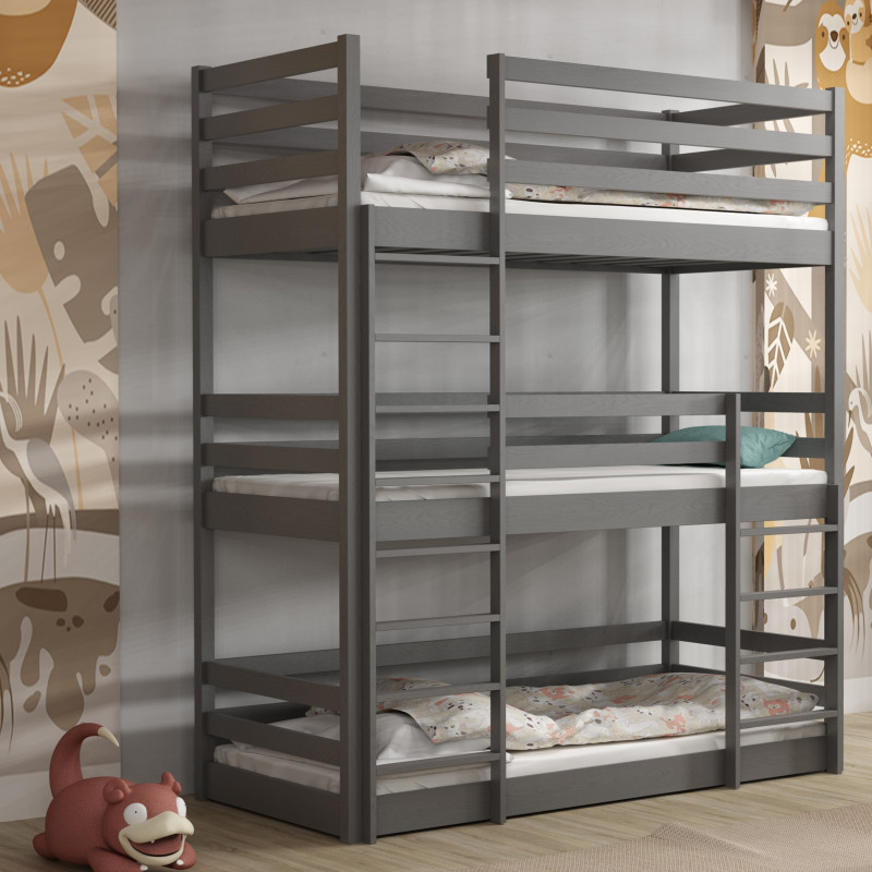 ARIANE - Lit superposé trois couchages