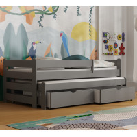 ALEXIA - Lit gigogne deux couchages