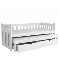 CHRIS - Lit gigogne avec des tiroirs