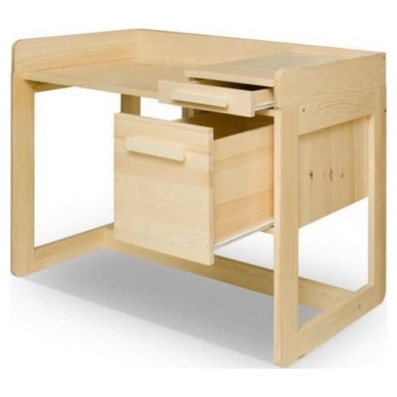 Bureau Rodos En Pin Massif Personnalisable Pour Chambre D Enfant Et Ado