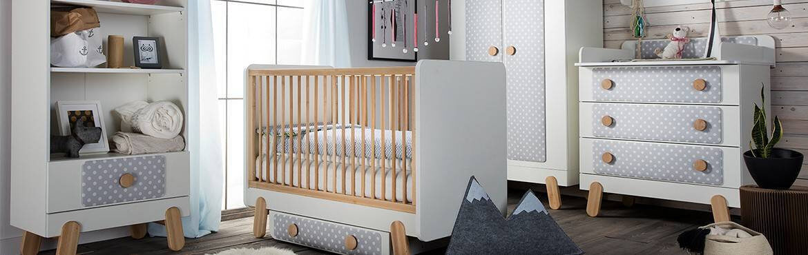 Chambre bébé Iga entièrement personnalisable avec des textiles