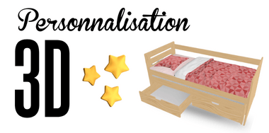 Tous les lits personalisables de PetiteChambre.fr